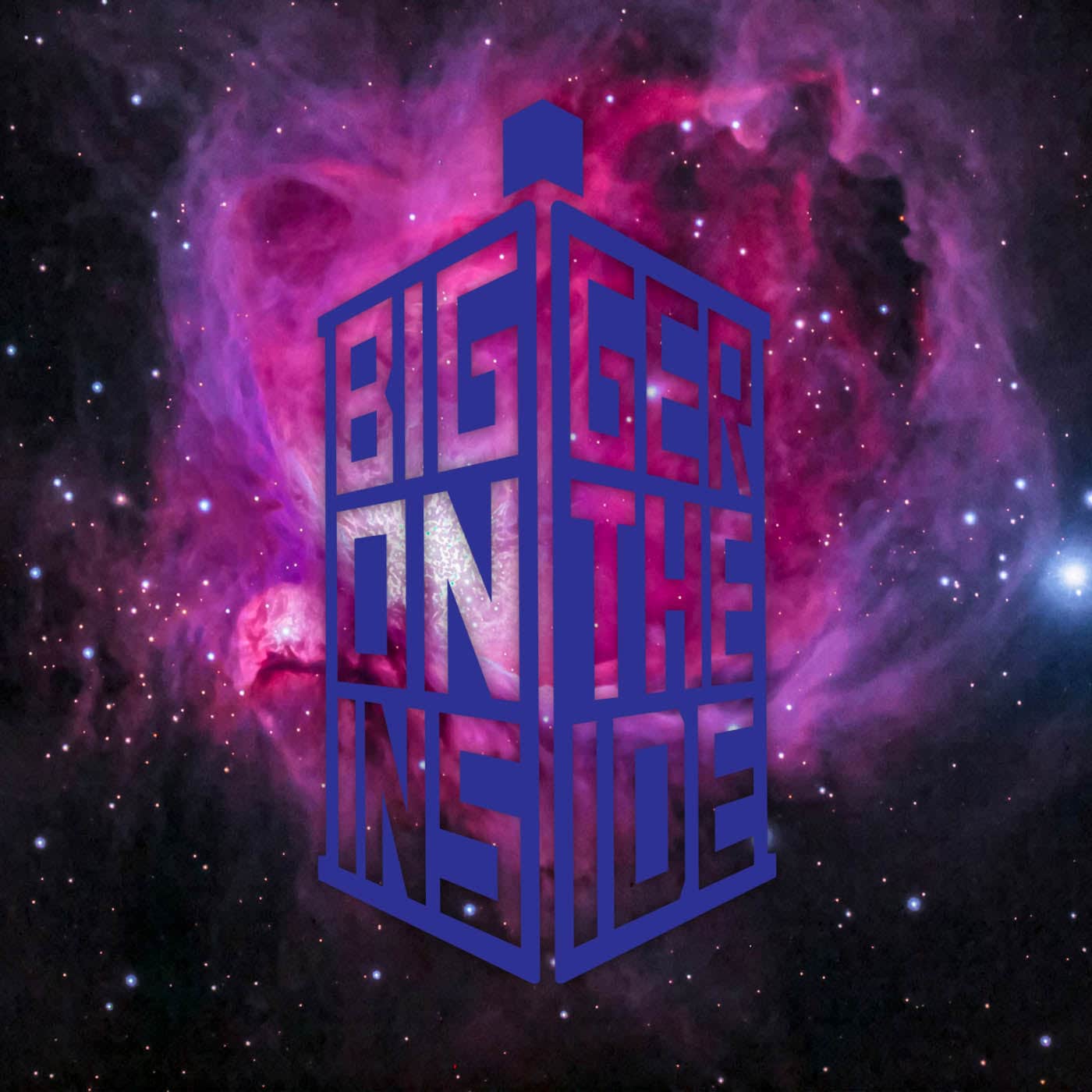 Doctor Who - Bigger on the Inside Vinyl Decal 6"T / Metallic Gold