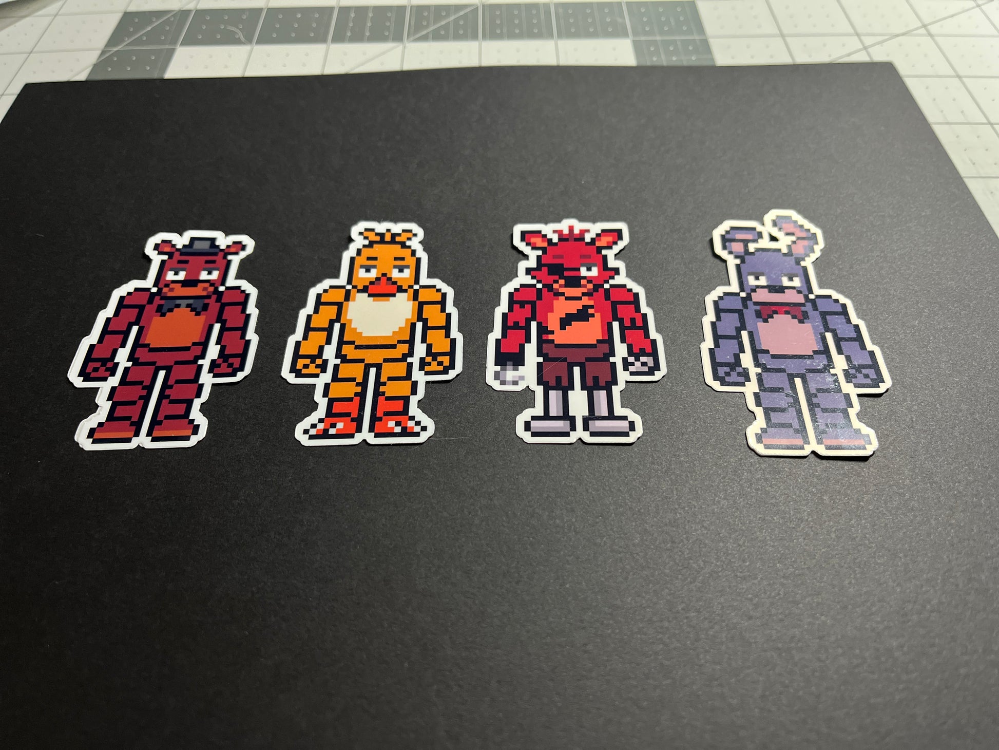 FNAF Freddy Fazbear Full Color Sticker