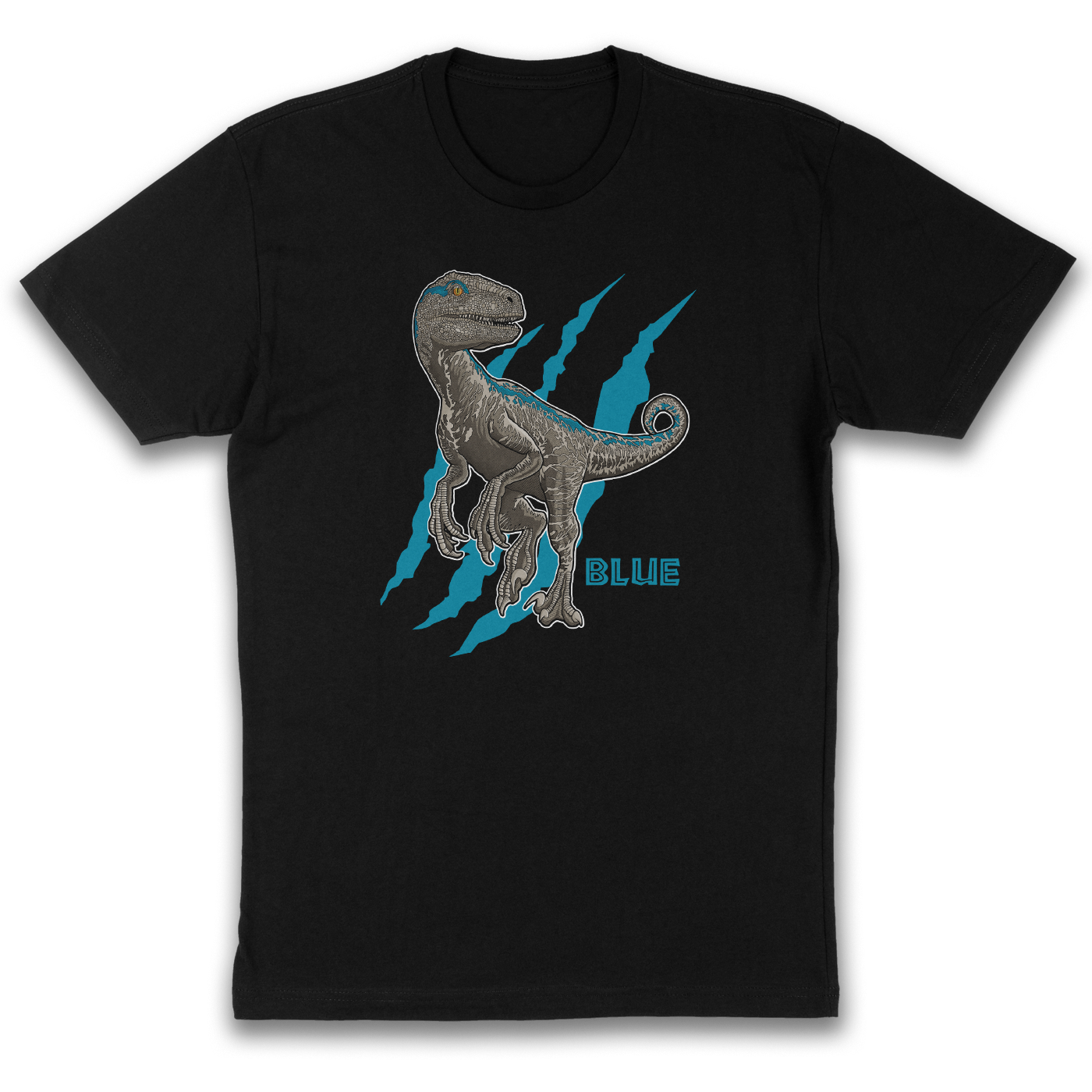 Clever Girl Blue Raptor Dinosaur Shirt