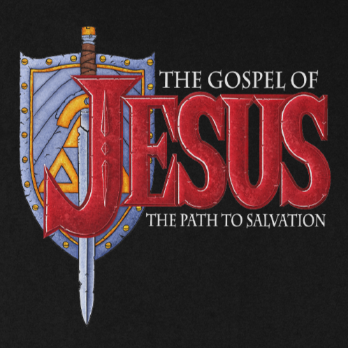 The Gospel of Jesus: The Path to Salvation - Zelda Parody Christian Shirt