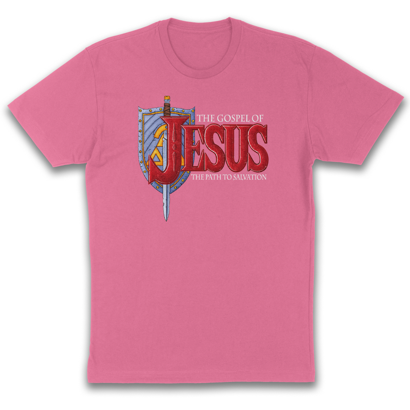 The Gospel of Jesus: The Path to Salvation - Zelda Parody Christian Shirt
