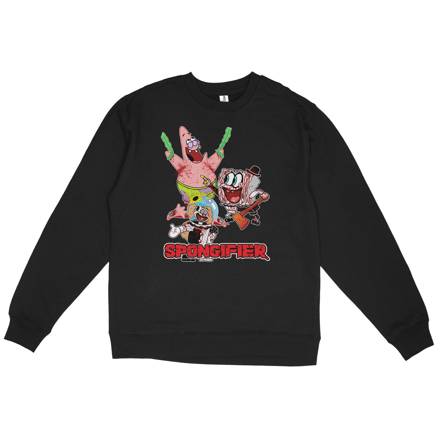 Spongifier Parody Horror Mashup Shirt – Funny Spongebob x Terrifier Tee