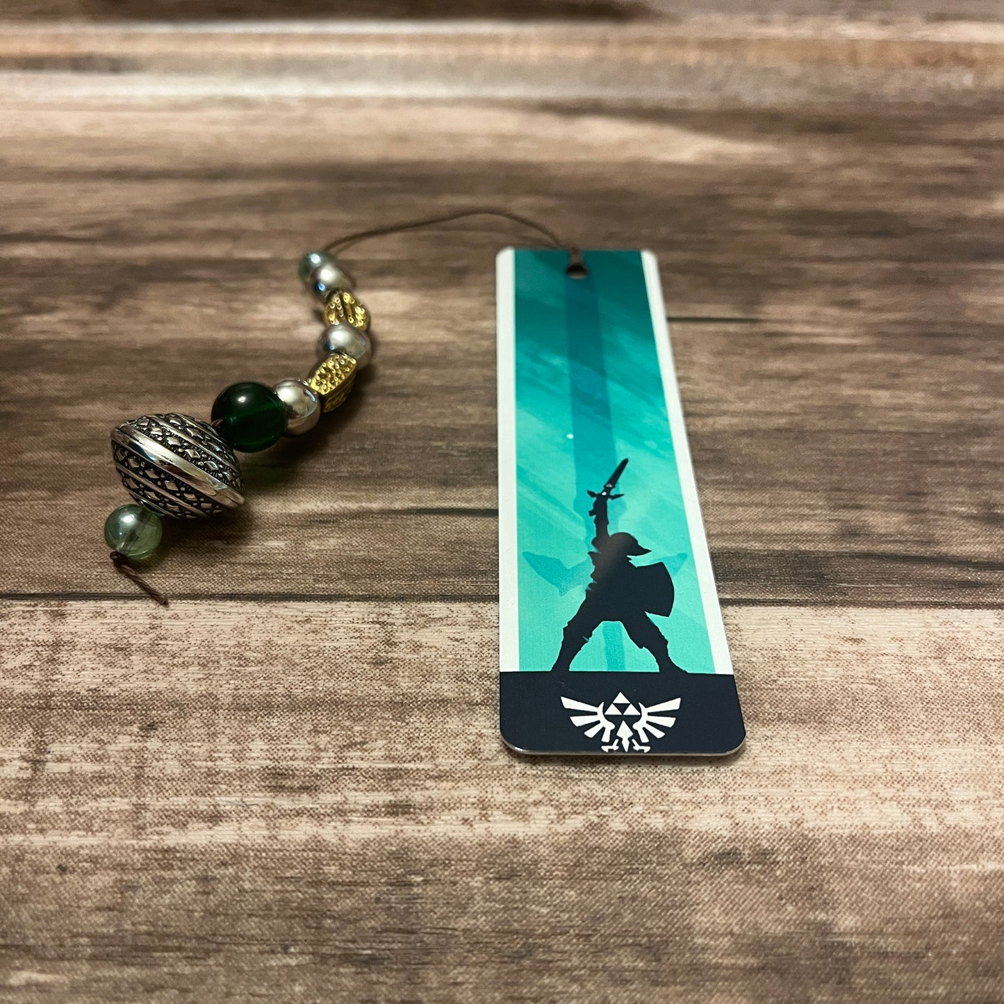 The Legend of Zelda - Link Silhouette Metal Bookmark