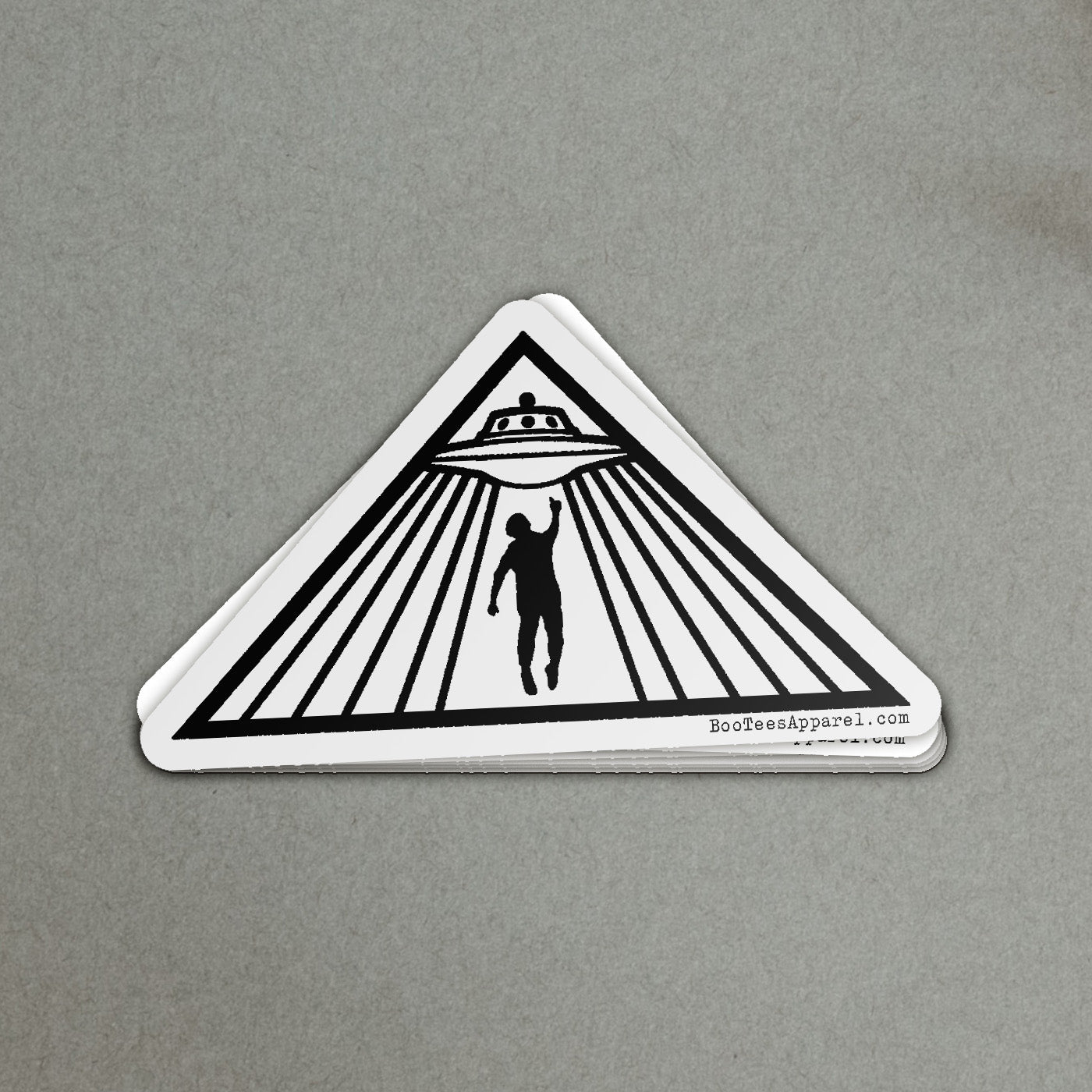 Alien Abduction Sticker