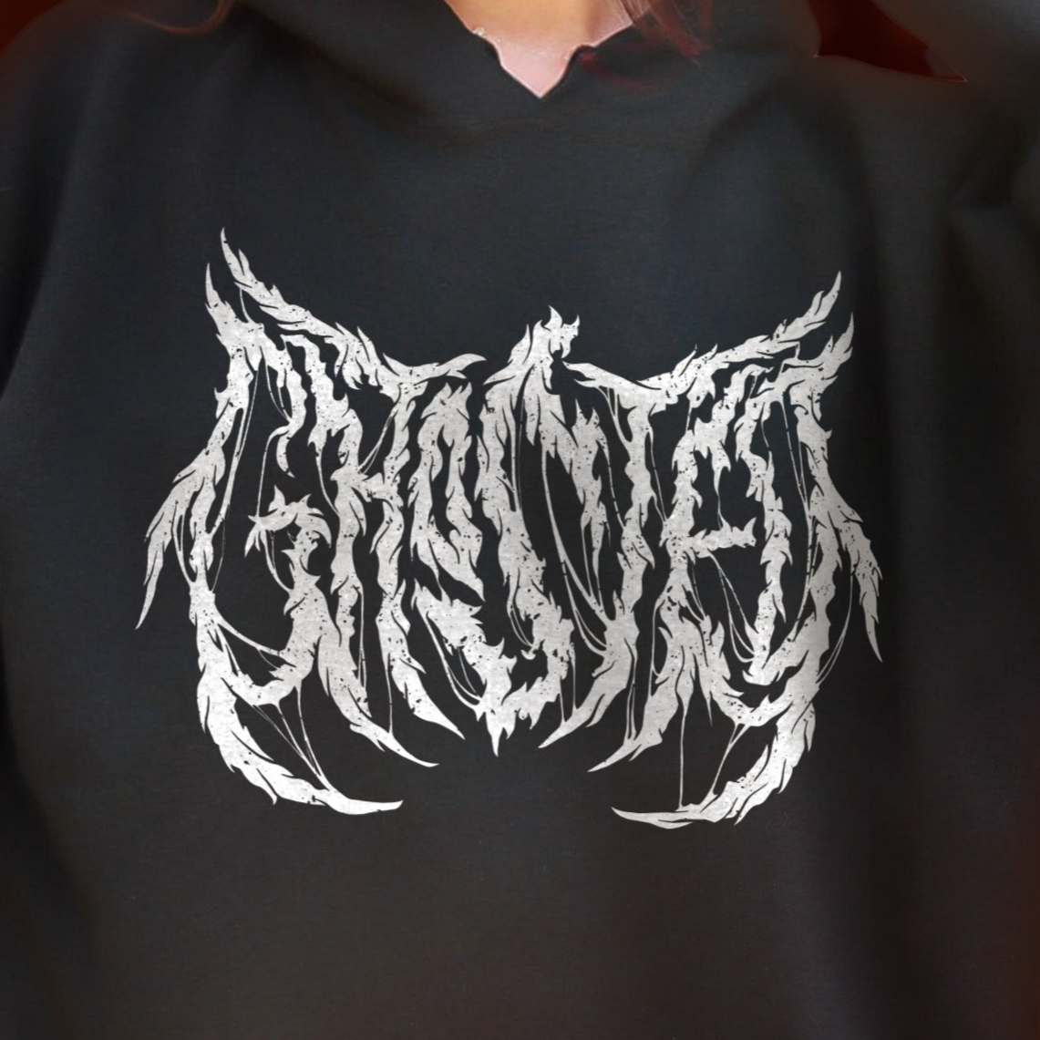 Ghosted Death Metal Logo Black Shirt