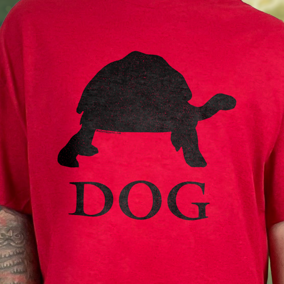 Elden Turtle Dog Red Shirt