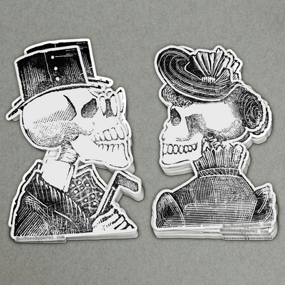 Jose Guadelupe Man & Woman Sticker