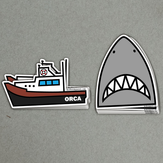 Great White Terror Sticker Pack