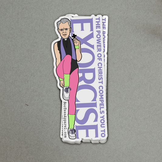 Exorcise! Sticker