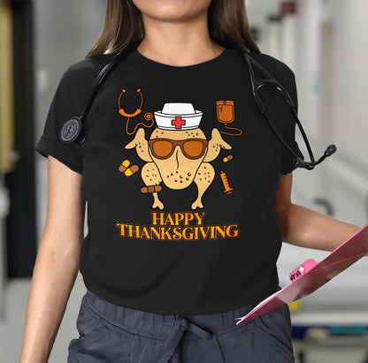 ER Nurse Thanksgiving Turkey with Sunglasses