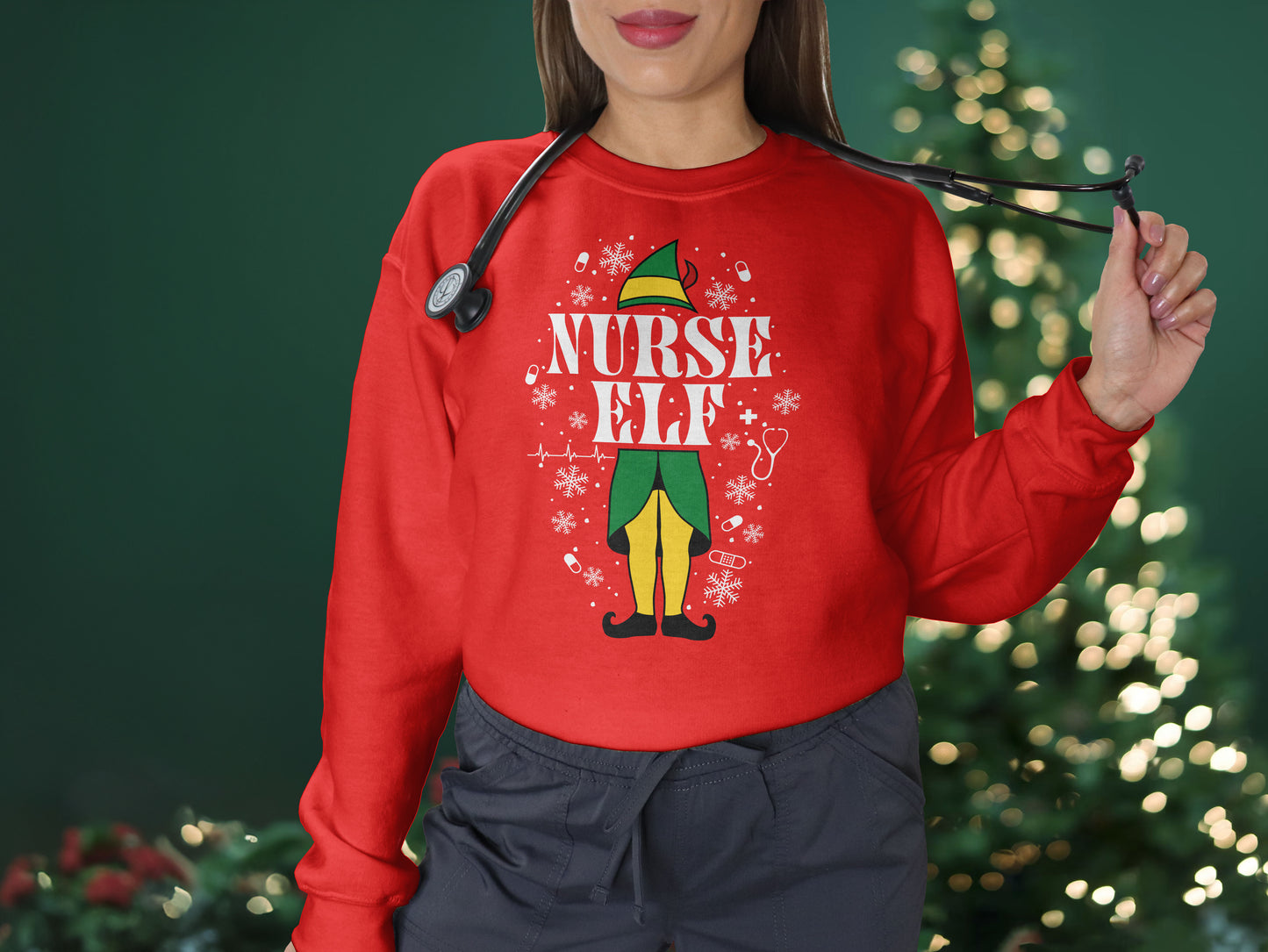 Nurse Elf Christmas