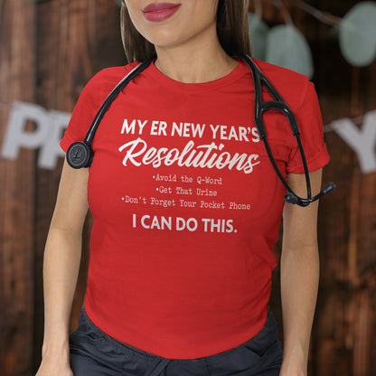 ER New Year's Resolutions Apparel