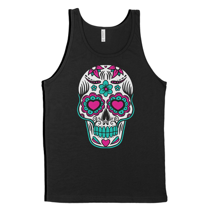 Pink & Teal Sugar Skull