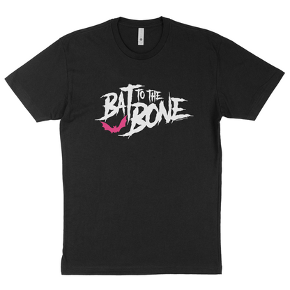 Bat to the Bone Cute Halloween Spooky Black Shirt