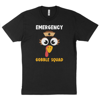 Emergency Gobble Squad with Turkey Face