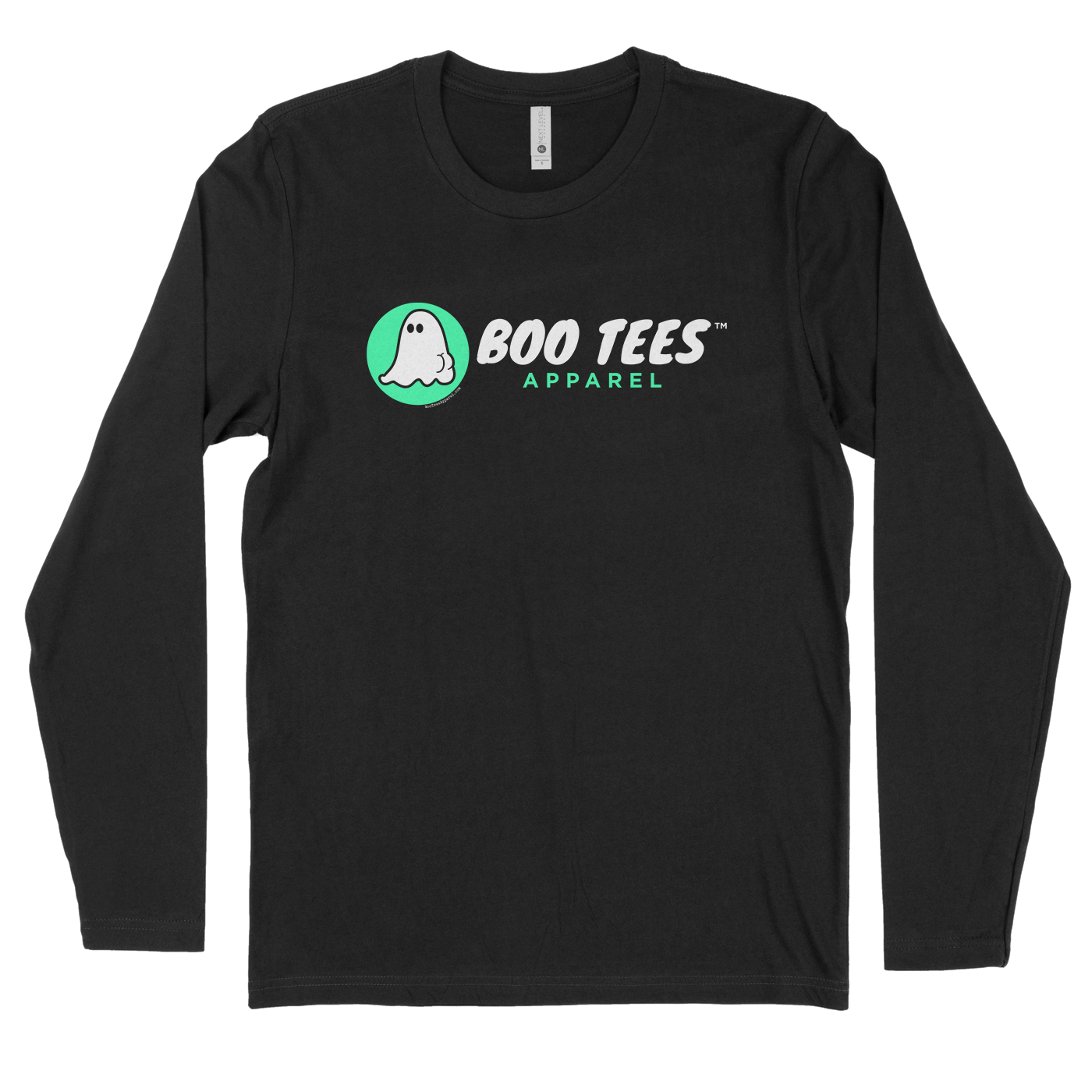 Boo Tees Apparel Logo Black Shirt