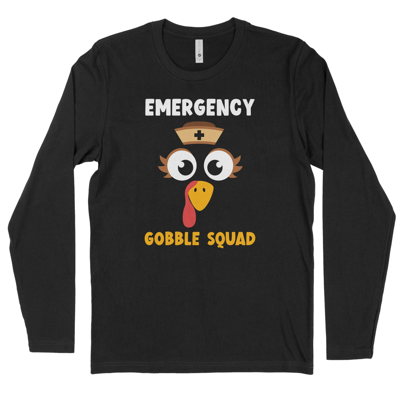 Emergency Gobble Squad with Turkey Face