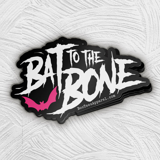 Bat to the Bone Sticker