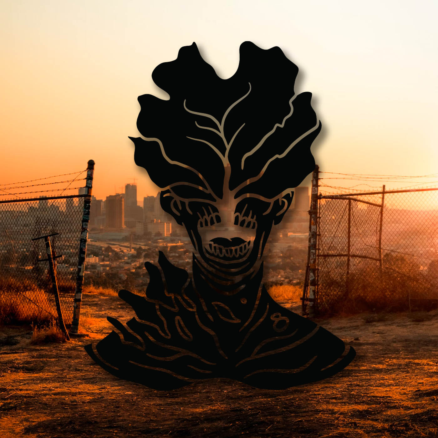 Last of Us - Clicker Zombie Vinyl Decal