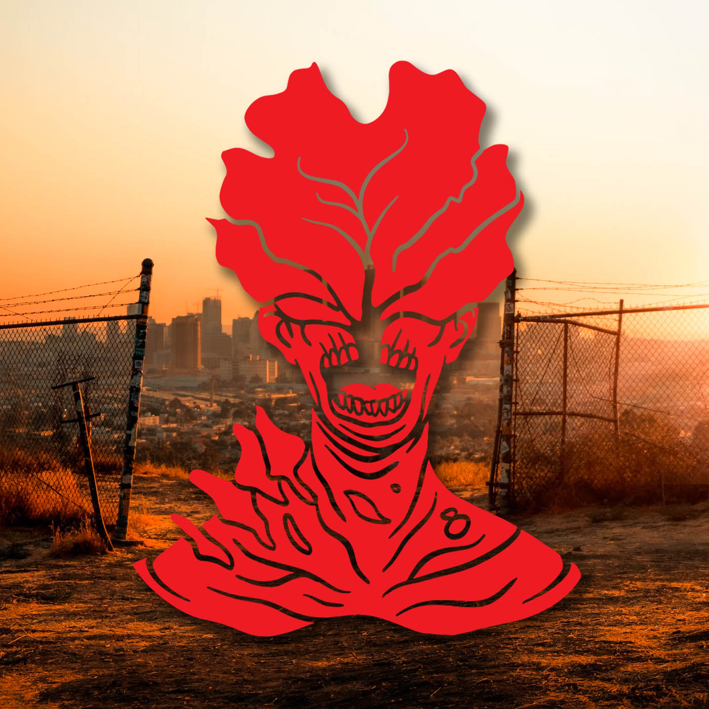 Last of Us - Clicker Zombie Vinyl Decal
