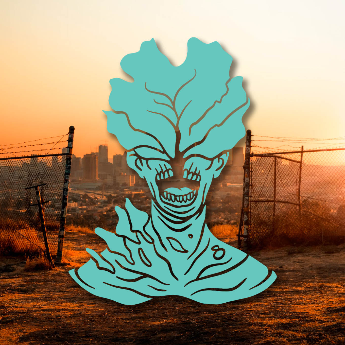 Last of Us - Clicker Zombie Vinyl Decal