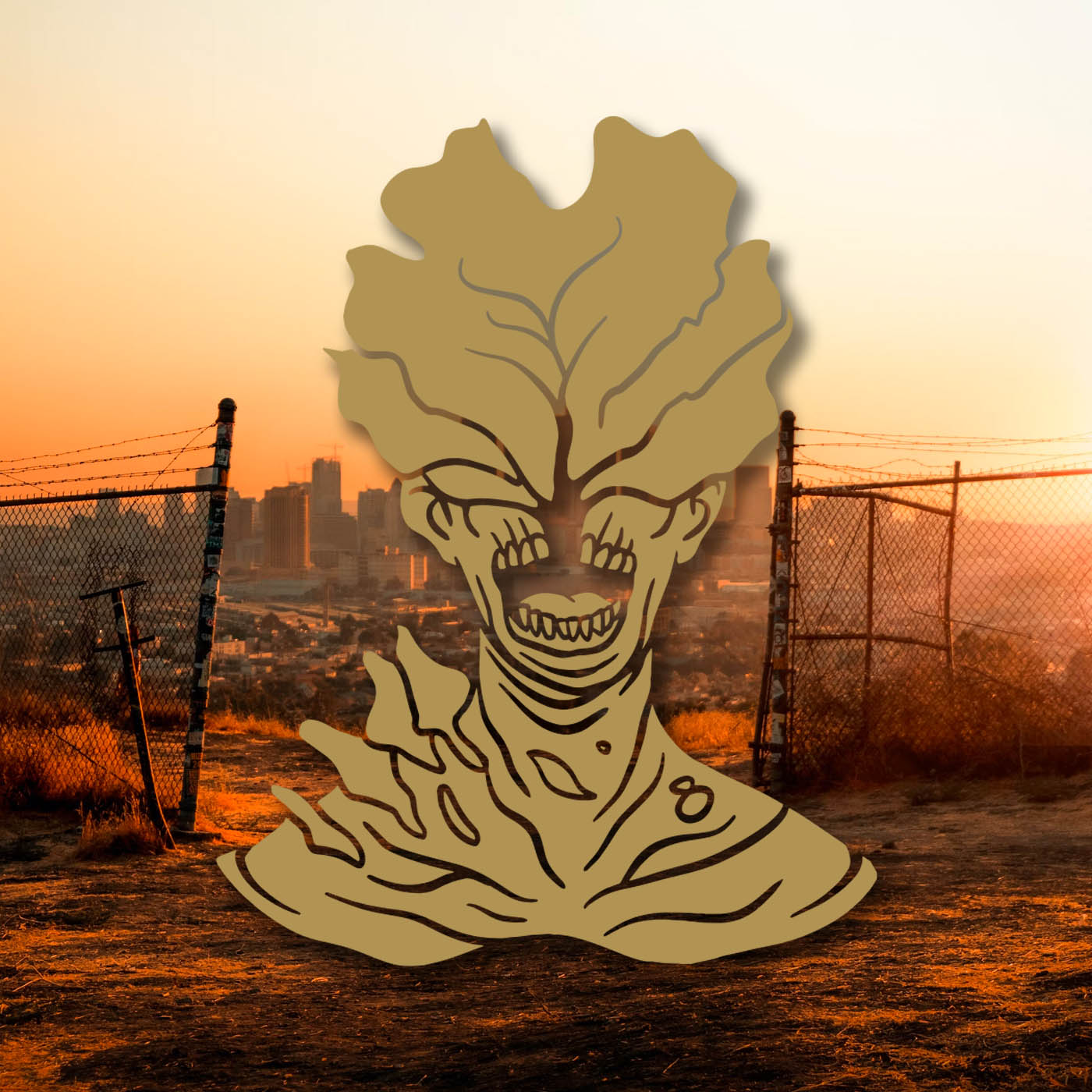 Last of Us - Clicker Zombie Vinyl Decal