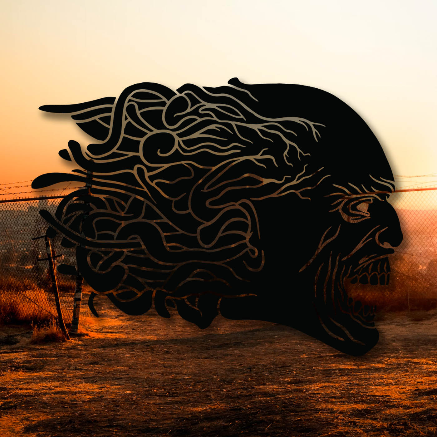 Last of Us - Cordyceps Zombie Vinyl Decal