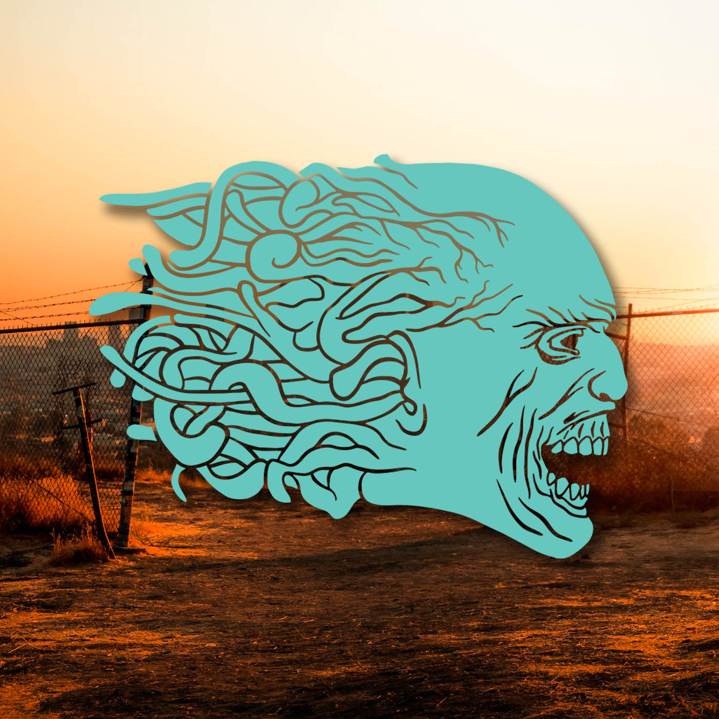 Last of Us - Cordyceps Zombie Vinyl Decal