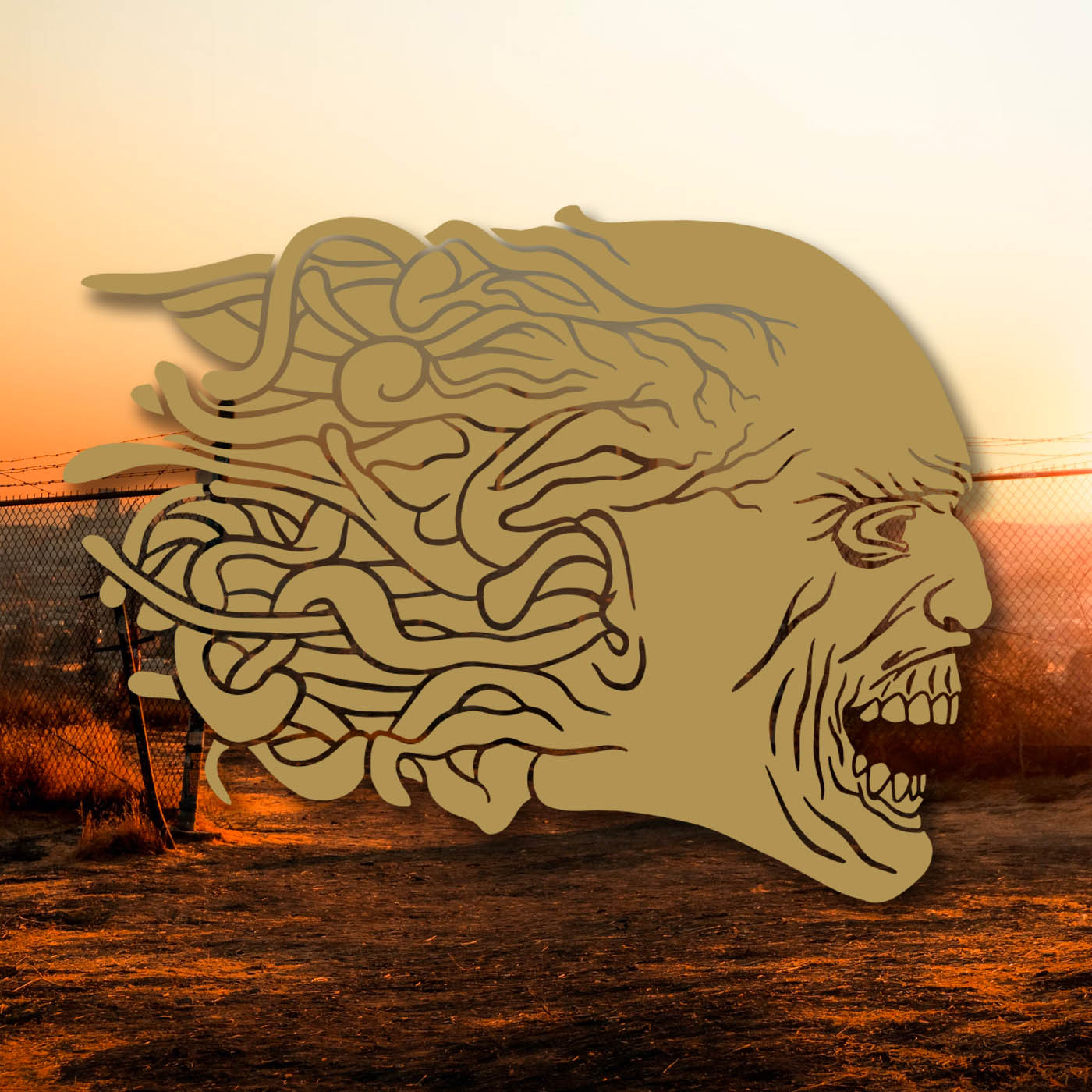 Last of Us - Cordyceps Zombie Vinyl Decal