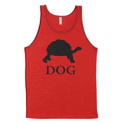 Red Tank Top featuring a Turtle named Dog from Elden Ring