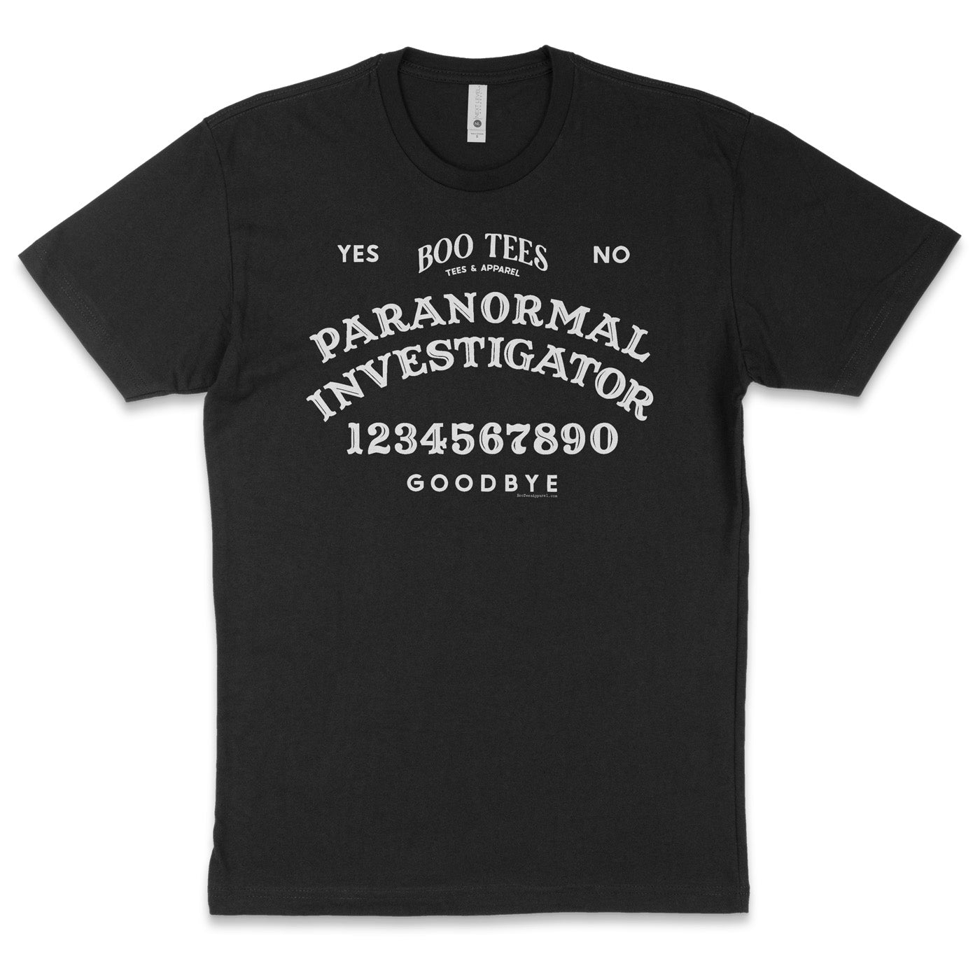 Paranormal Investigator Spirit Board Black Shirt