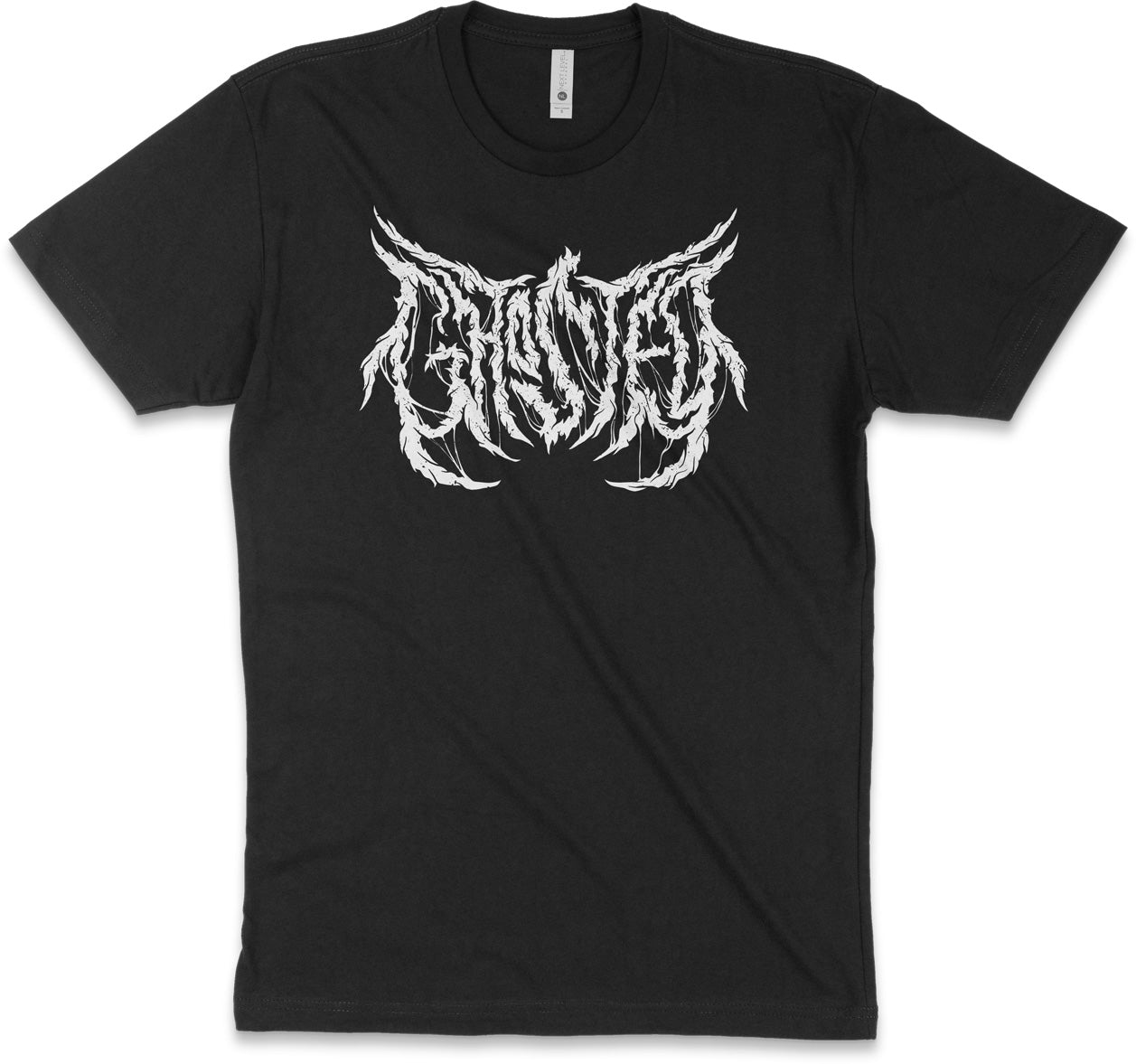 Ghosted Death Metal Logo Black Shirt