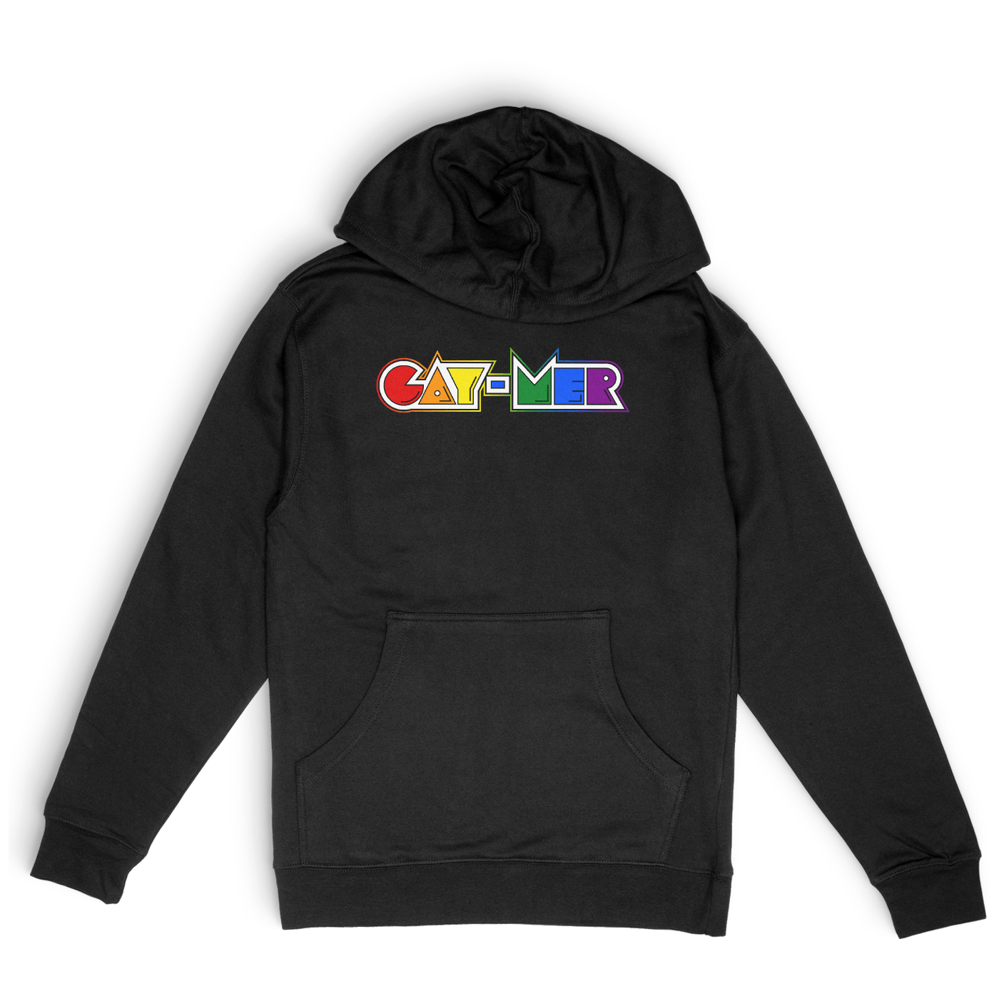 Gay-Mer Rainbow Black / 4XL / Hoodie 