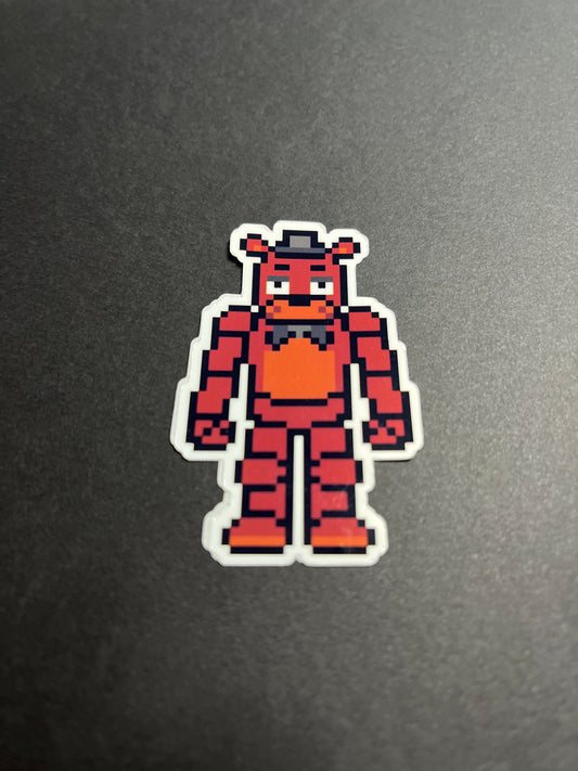 FNAF Freddy Fazbear Full Color Sticker