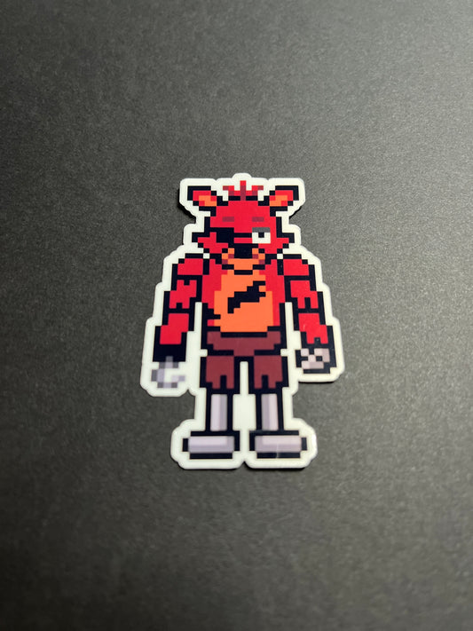 FNAF Foxy Full Color Sticker