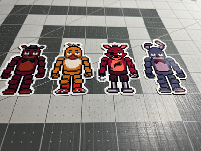 FNAF Foxy Full Color Sticker