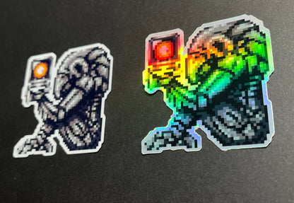 Super Metroid - Torizo Sticker Full Color