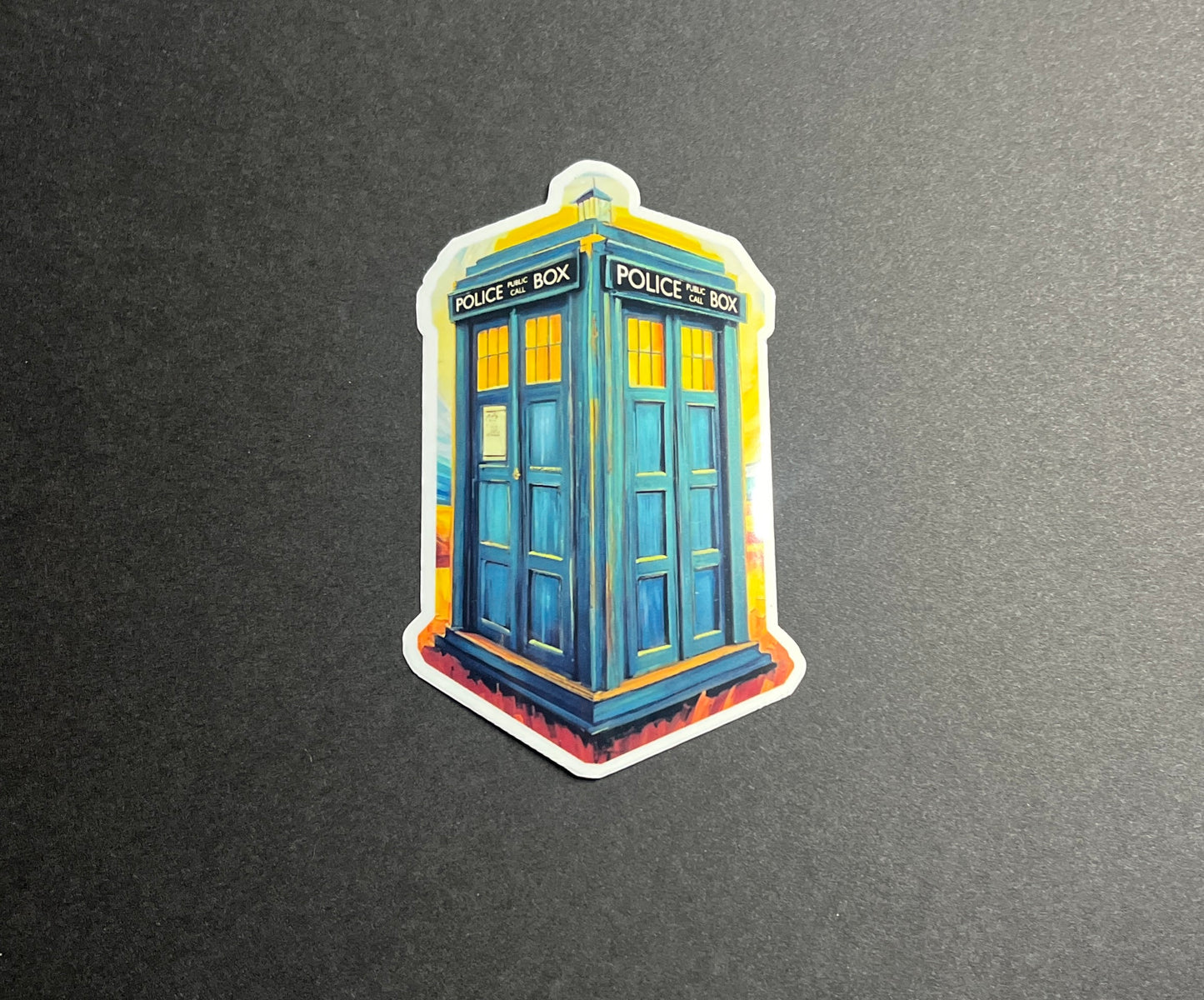 Doctor Who - T.A.R.D.I.S. Full Color Sticker