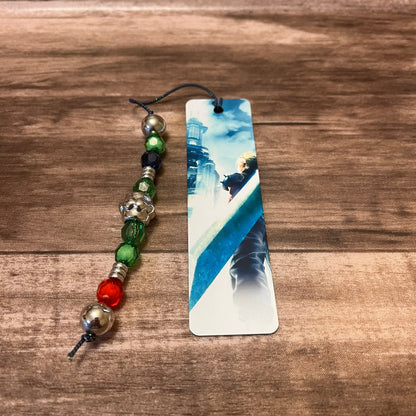 Final Fantasy VII - Cloud and Buster Sword Metal Bookmark