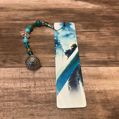 Final Fantasy VII - Cloud and Buster Sword Metal Bookmark