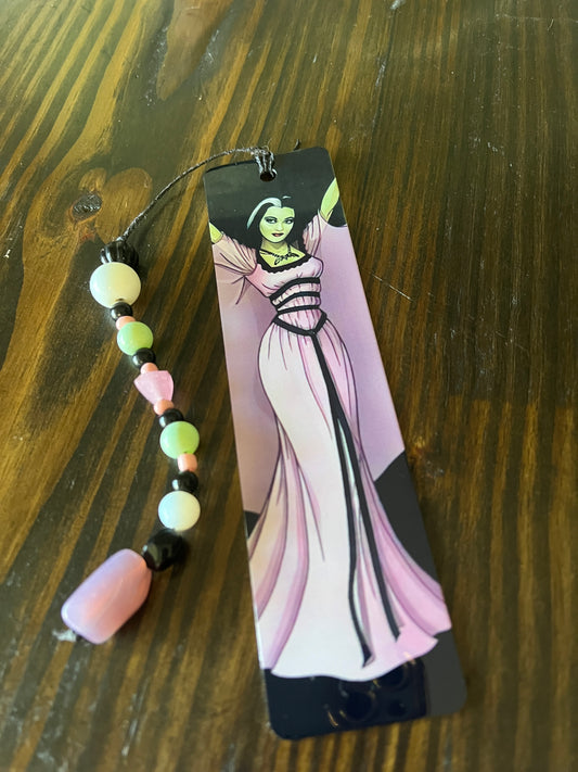 The Munsters Lily Metal Bookmark