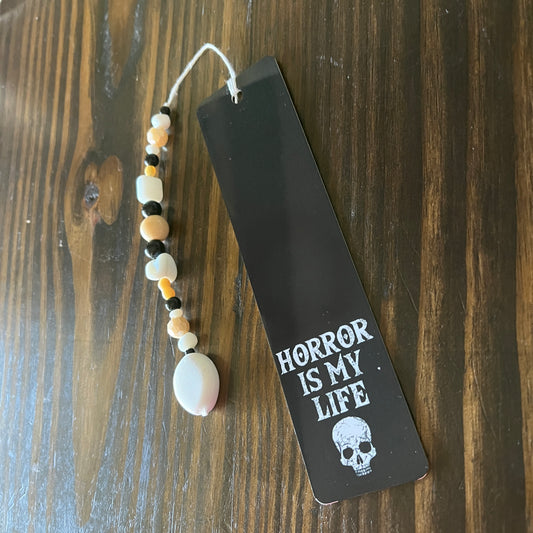 Horror Is My Life Metal Bookmark