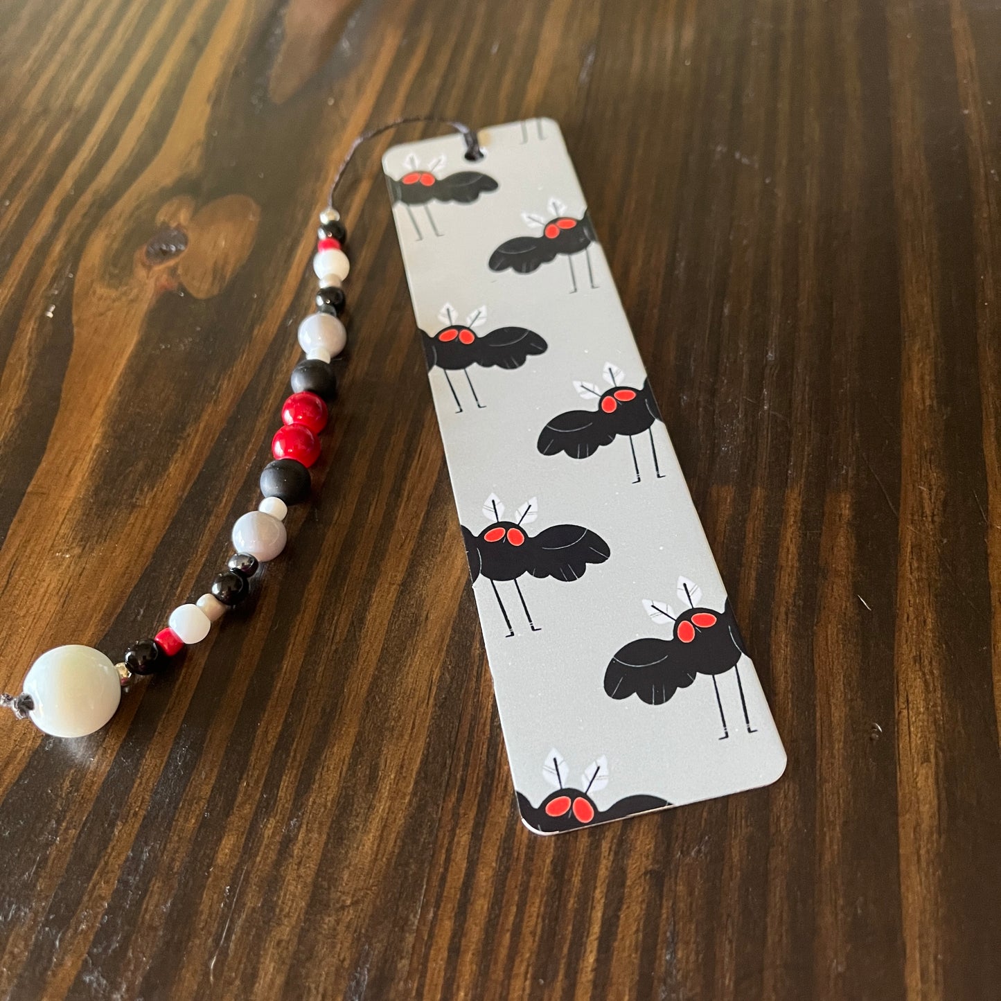 Cute Mothman Metal Bookmark