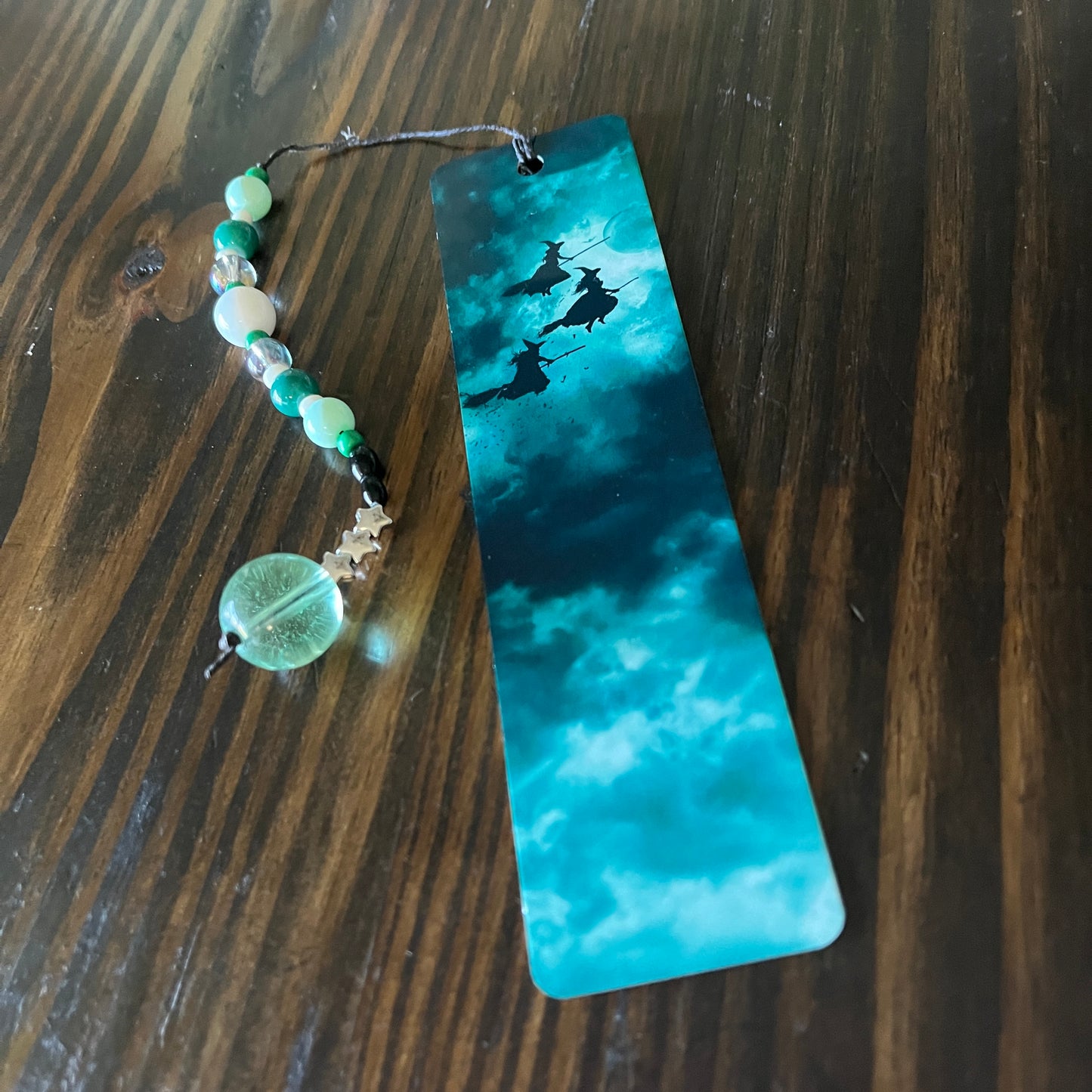 Witches in Flight Metal Bookmark