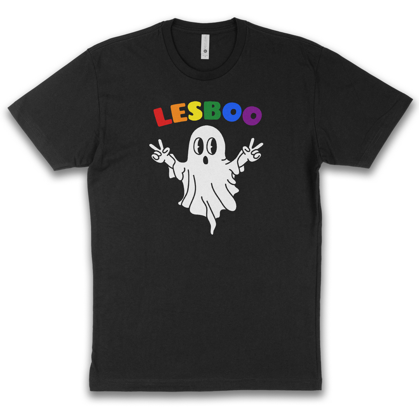 Lesboo Ghost Black / 4XL / Hoodie 