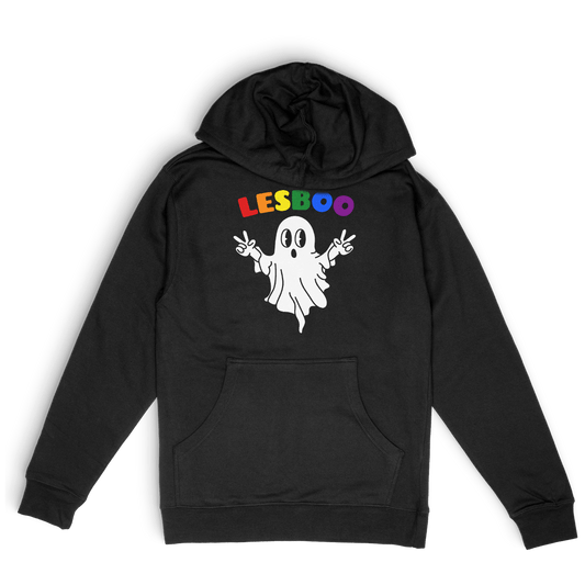 Lesboo Ghost Black / 4XL / Hoodie 