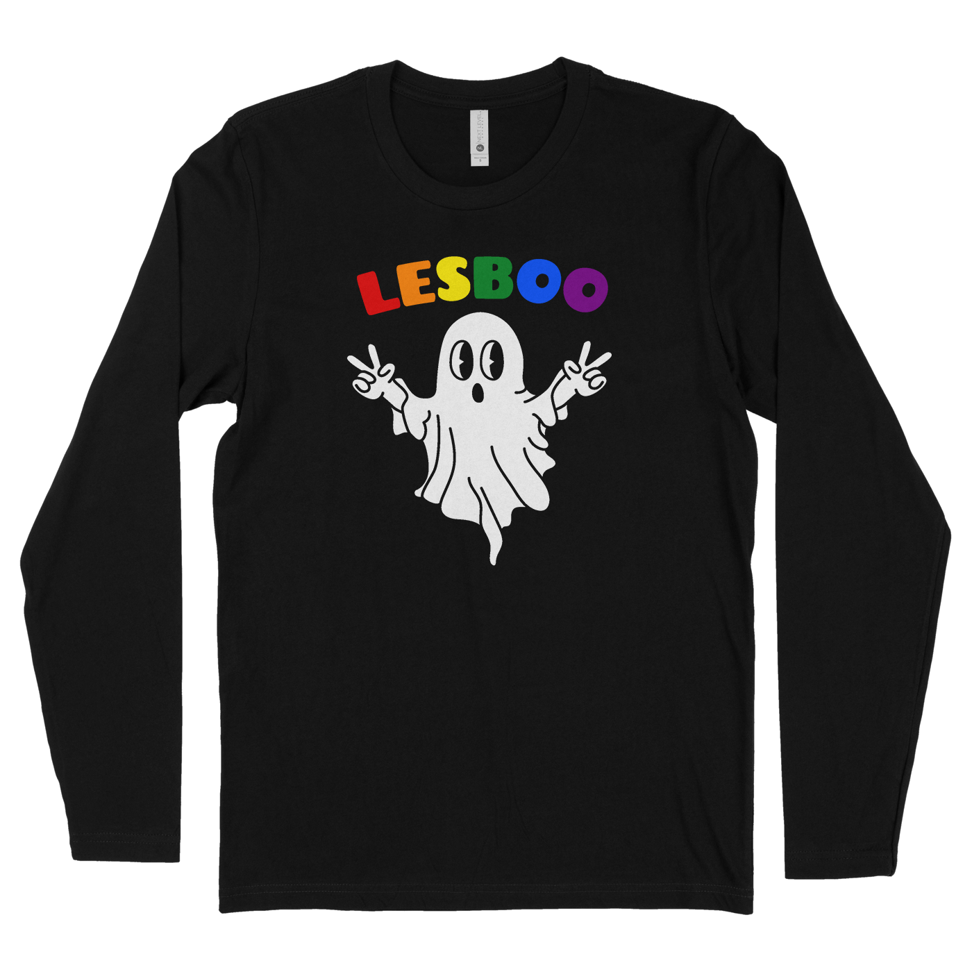 Lesboo Ghost Black / 4XL / Hoodie 