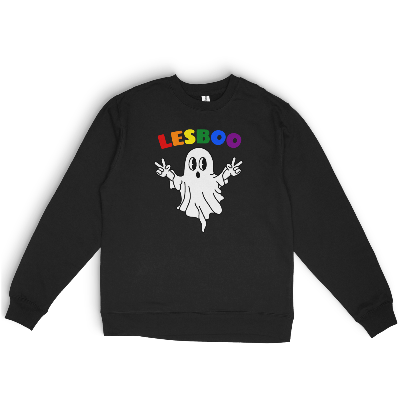 Lesboo Ghost Black / 4XL / Hoodie 