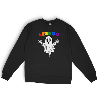 Lesboo Ghost Black / 4XL / Hoodie 