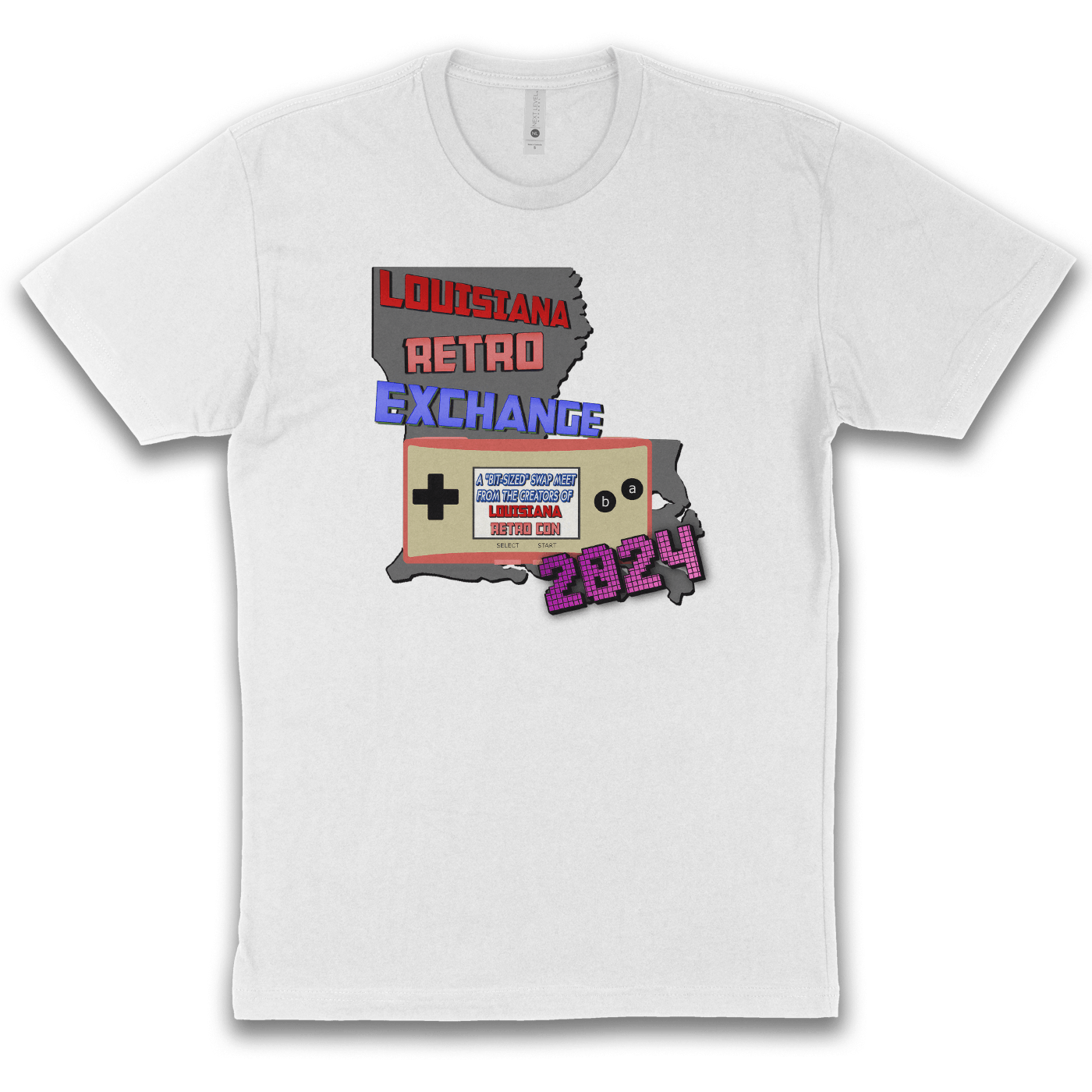 Louisiana Retro Exchange 2024 Logo Tee